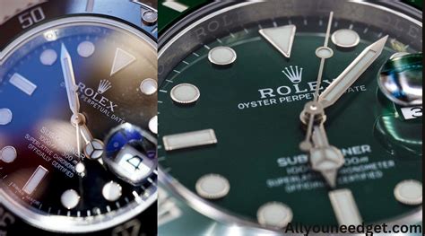 rolex verde falso|how to identify a fake rolex.